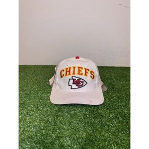 Vintage Kansas City Chiefs hat cap snap back white new mens Twins Enterprise